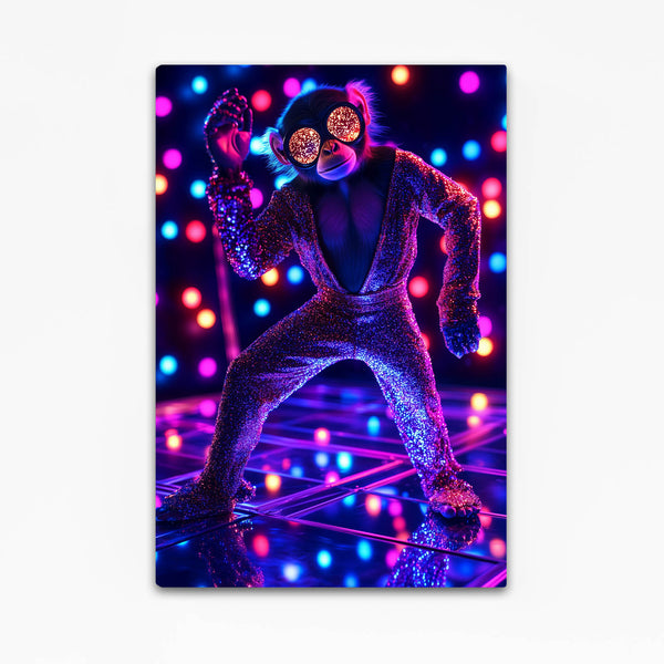 Purple Monkey Wall Art