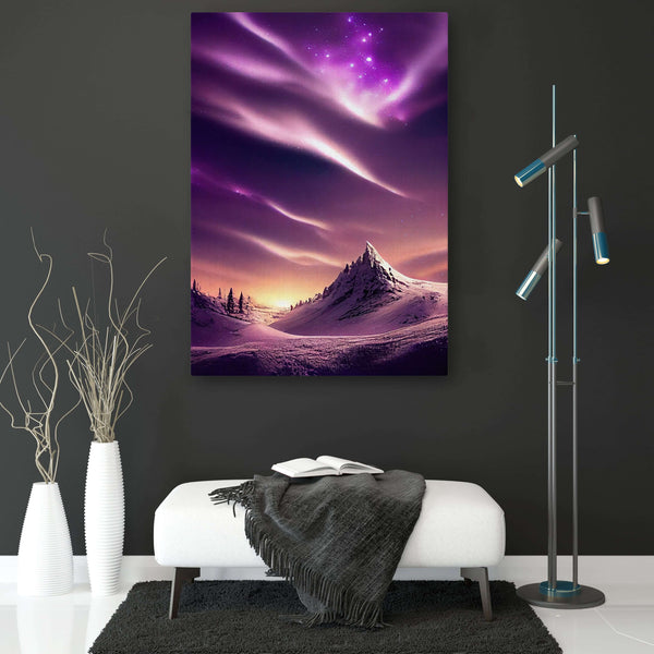 Purple Mountain Wall Art | MusaArtGallery™ 