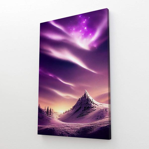 Purple Mountain Wall Art | MusaArtGallery™ 