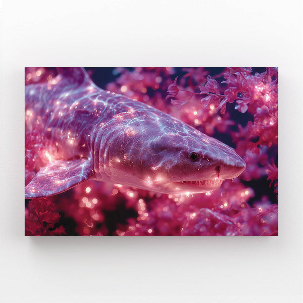Purple Shark Art