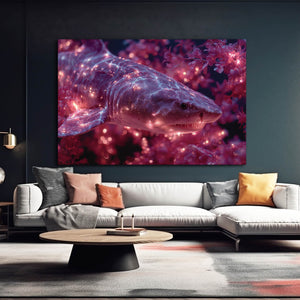 Purple Shark Art