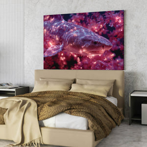 Purple Shark Art