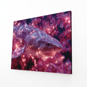 Purple Shark Art