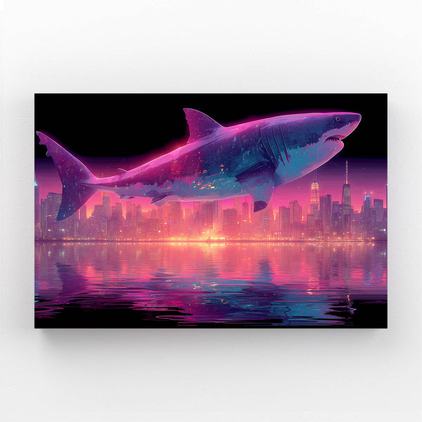 Purple Shark Artwork