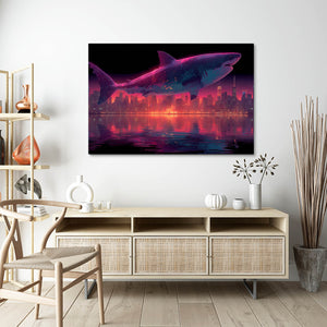 Purple Shark Artwork