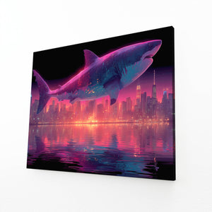 Purple Shark Artwork