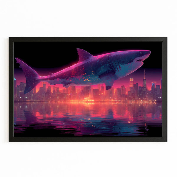 Purple Shark Artwork