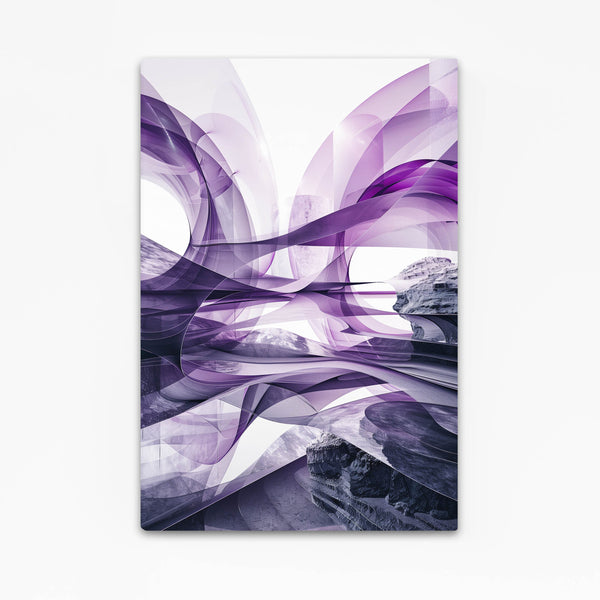 Purple Veil Abstract Art | MusaArtGallery™