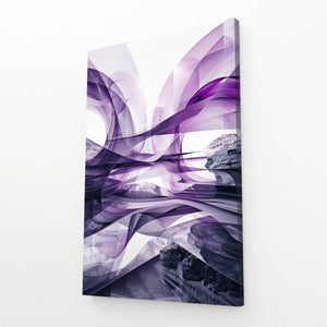 Purple Veil Abstract Art | MusaArtGallery™