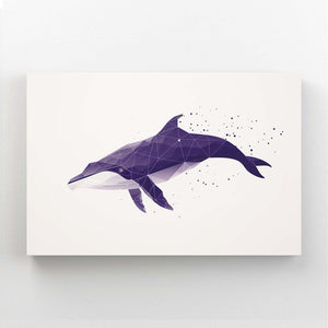 Purple Whale Art | MusaArtGallery™