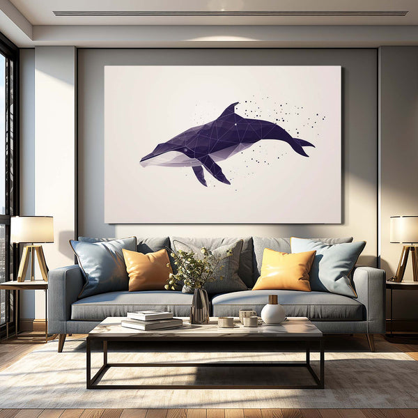 Purple Whale Art | MusaArtGallery™