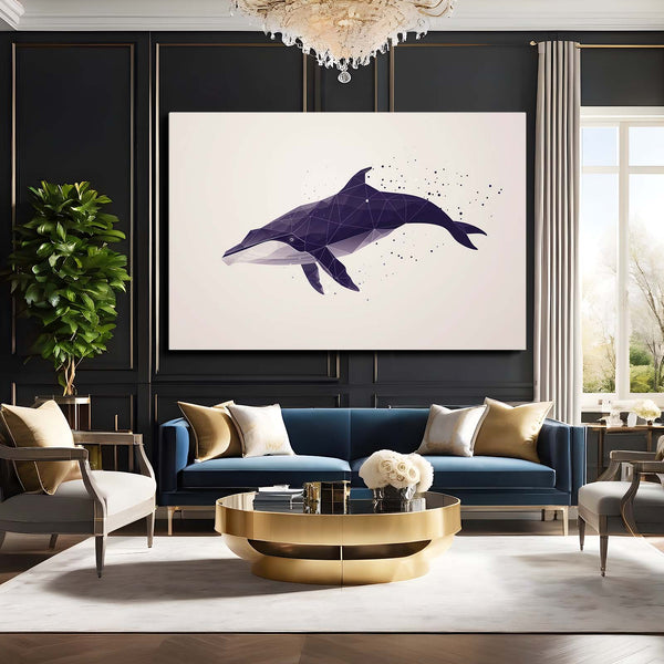 Purple Whale Art | MusaArtGallery™