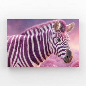 Purple Zebra Artwork