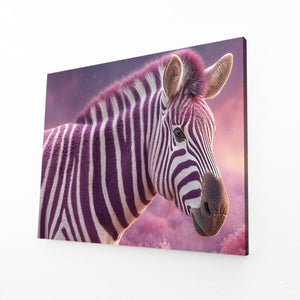 Purple Zebra Artwork