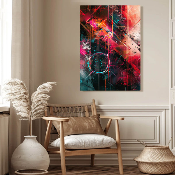 Quantum Flux Cyberpunk Art | MusaArtGallery™