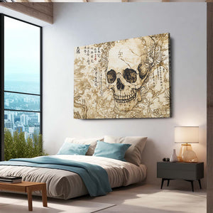 Quoted Skull Art | MusaArtGallery™