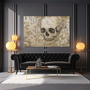 Quoted Skull Art | MusaArtGallery™