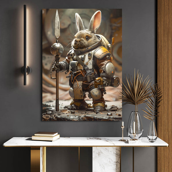 Rabbit Astronaut Art   | MusaArtGallery™