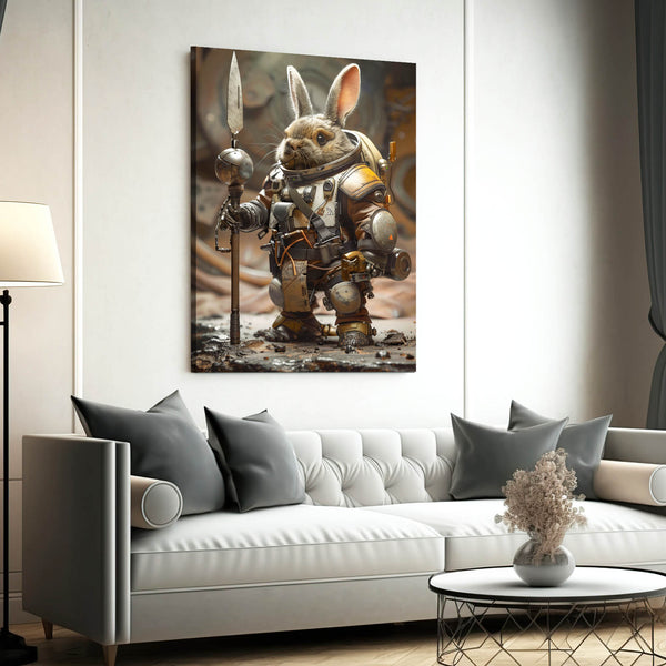 Rabbit Astronaut Art   | MusaArtGallery™