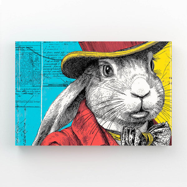 Rabbit Canvas Wall Art