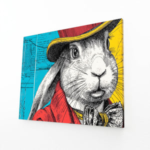 Rabbit Canvas Wall Art