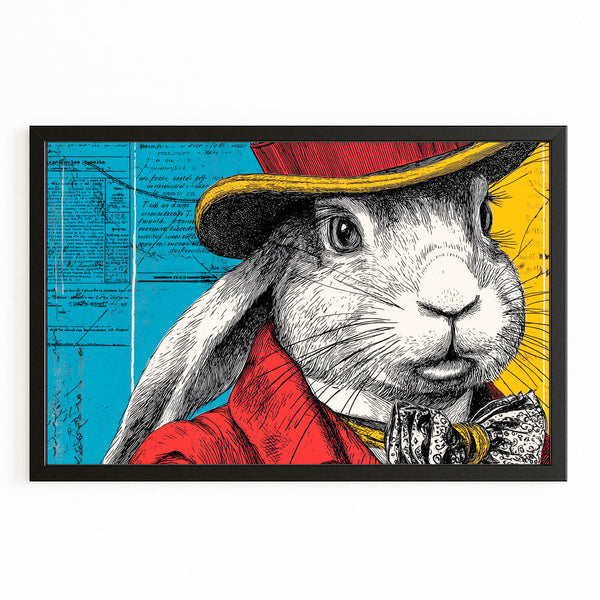 Rabbit Canvas Wall Art