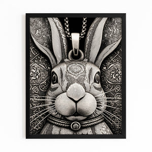 Rabbit Head Wall Decor