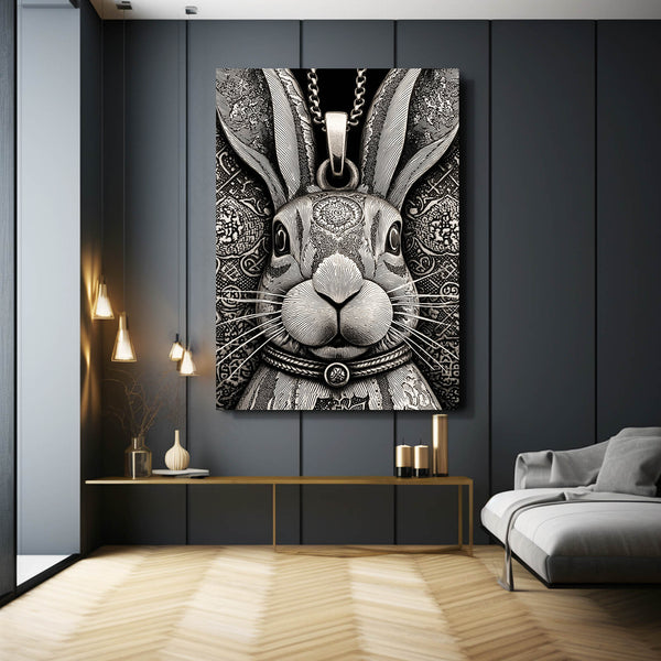 Rabbit Head Wall Decor
