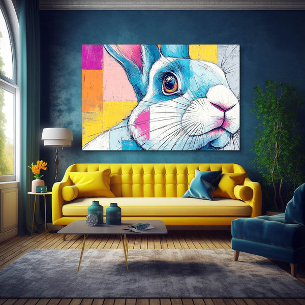 Rabbit Wall Art Horizontal