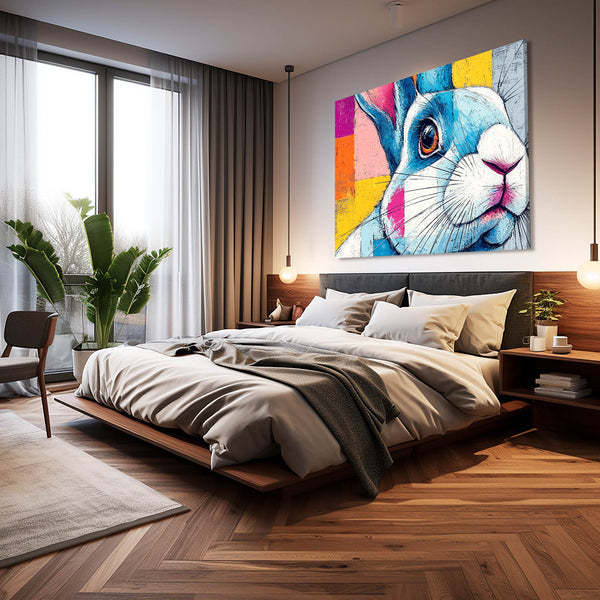 Rabbit Wall Art Horizontal