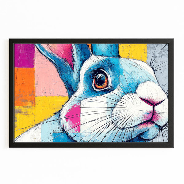 Rabbit Wall Art Horizontal