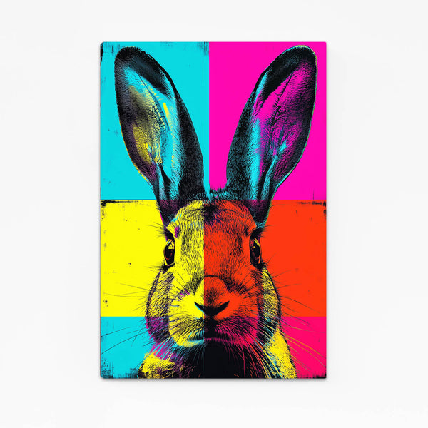 Rabbit Wall Art Pop Art