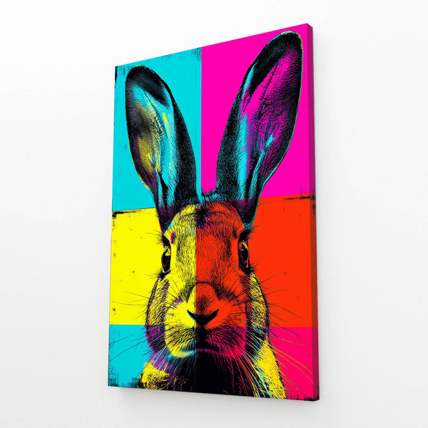 Rabbit Wall Art Pop Art
