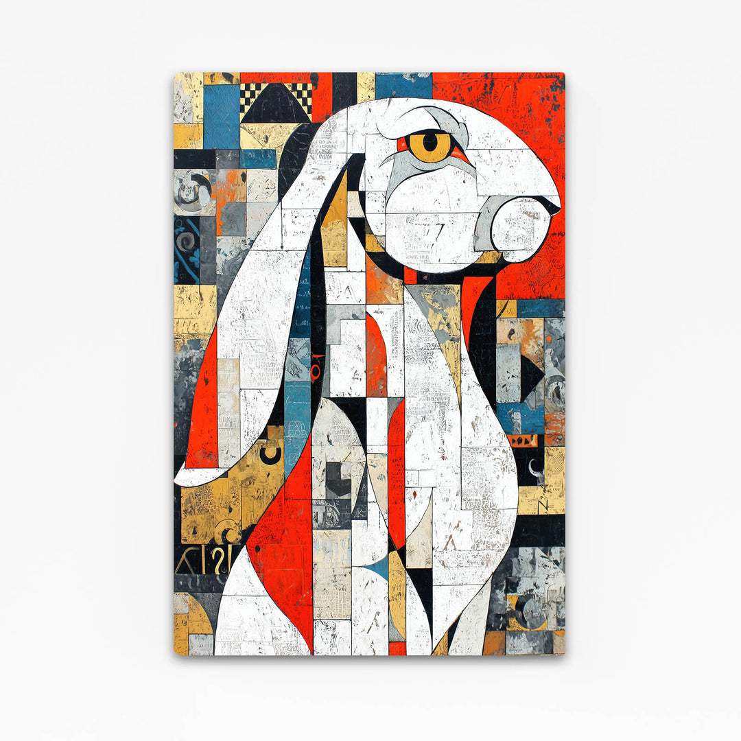 Rabbit Wall Decor Geometric
