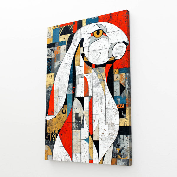 Rabbit Wall Decor Geometric