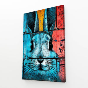 Rabbit Wall Decor Pop Art