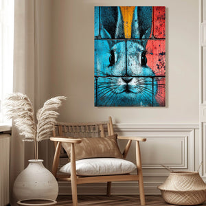 Rabbit Wall Decor Pop Art
