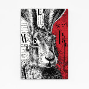 Rabbit Wall Decor Vertical