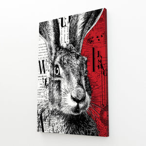Rabbit Wall Decor Vertical
