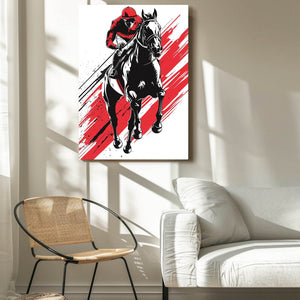 Racing Horse Art