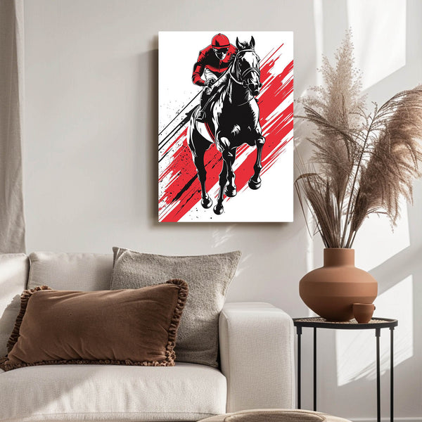 Racing Horse Art