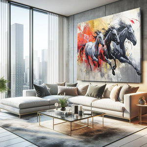 Racing Horses Art