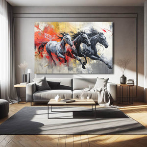 Racing Horses Art