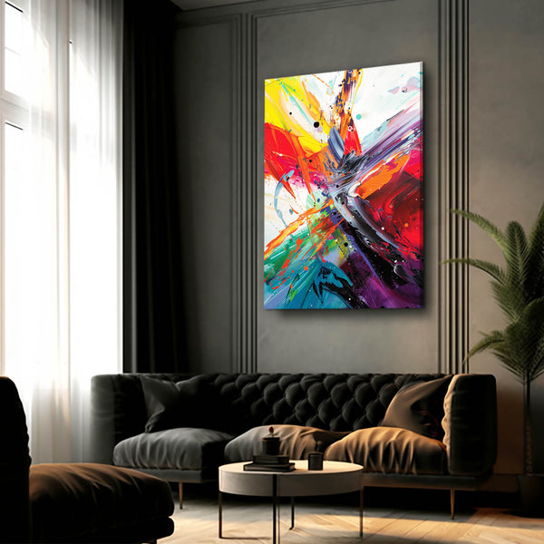 Radiant Explosion Abstract Art | MusaArtGallery™