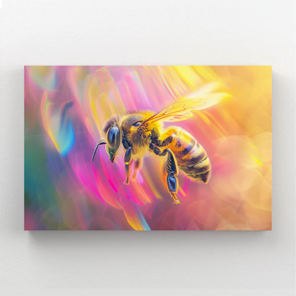 Radiant Flight Bee Art | MusaArtGallery™