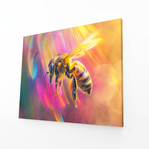 Radiant Flight Bee Art | MusaArtGallery™