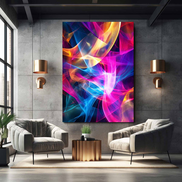 Radiant Flow Abstract Art | MusaArtGallery™