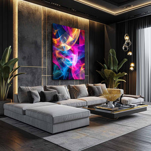 Radiant Flow Abstract Art | MusaArtGallery™