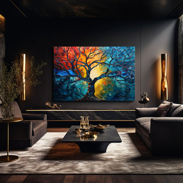 Radiant Fusion Tree Art | MusaArtGallery™