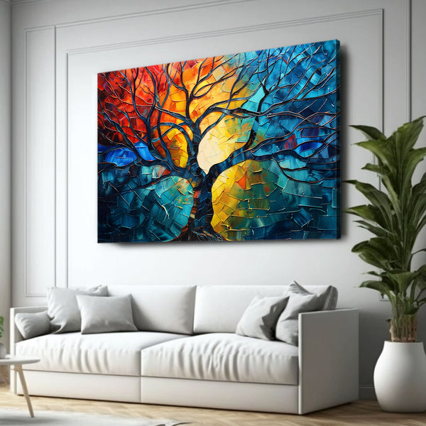 Radiant Fusion Tree Art | MusaArtGallery™